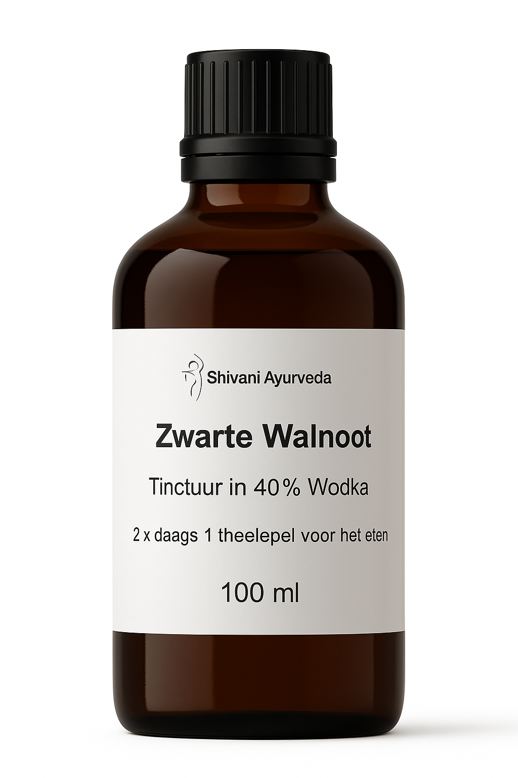 Zwarte Walnoot tinctuur Extra sterk 100 ml